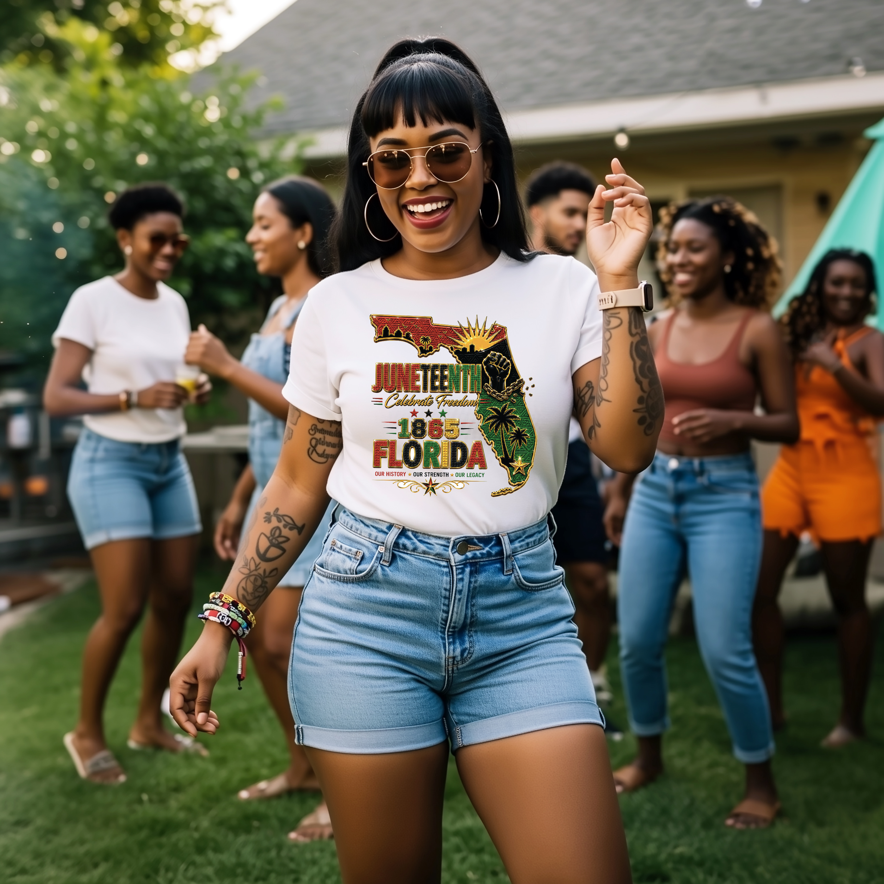 Juneteenth Freedom Celebration T‑Shirts