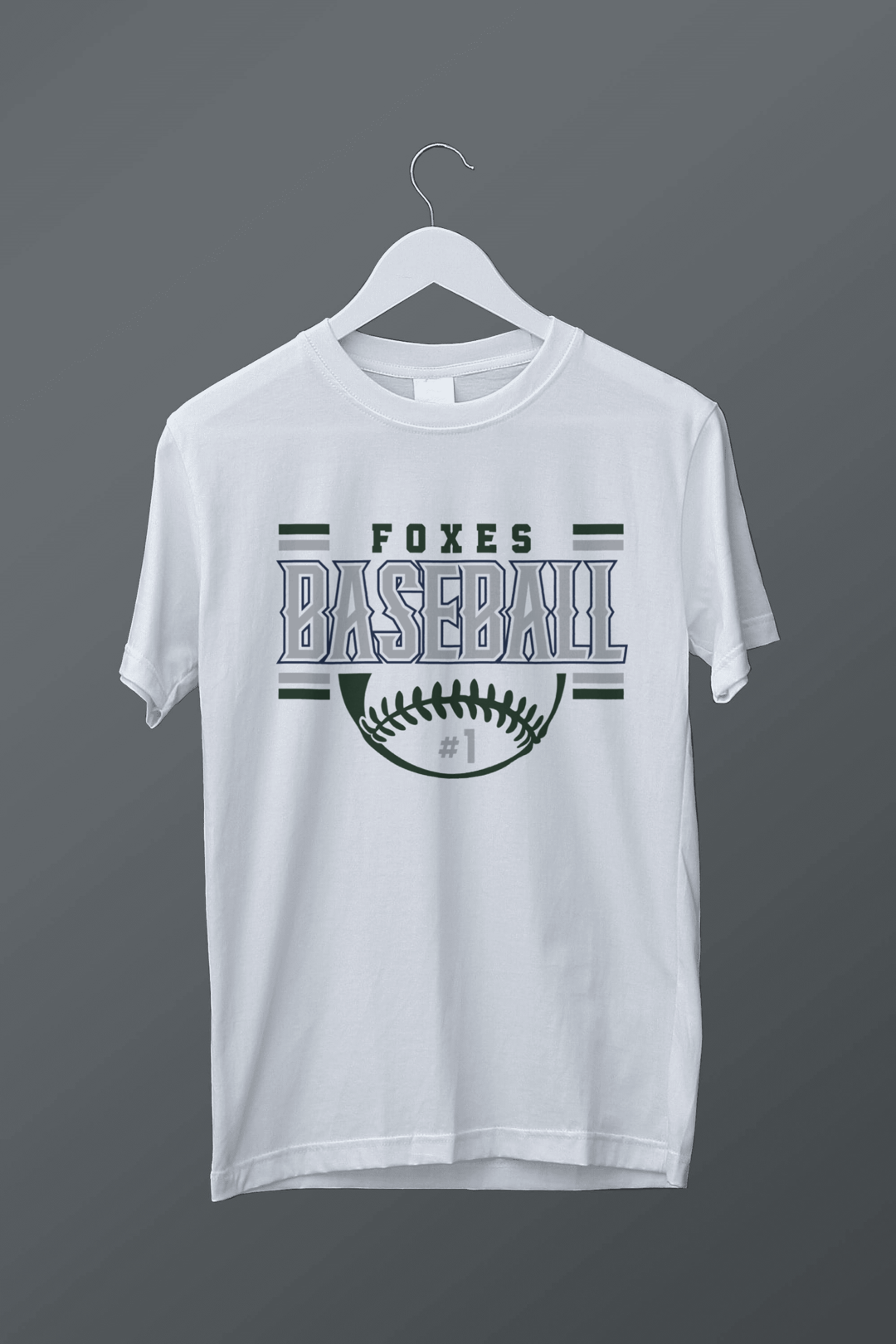 Foxes Baseball T-shirt