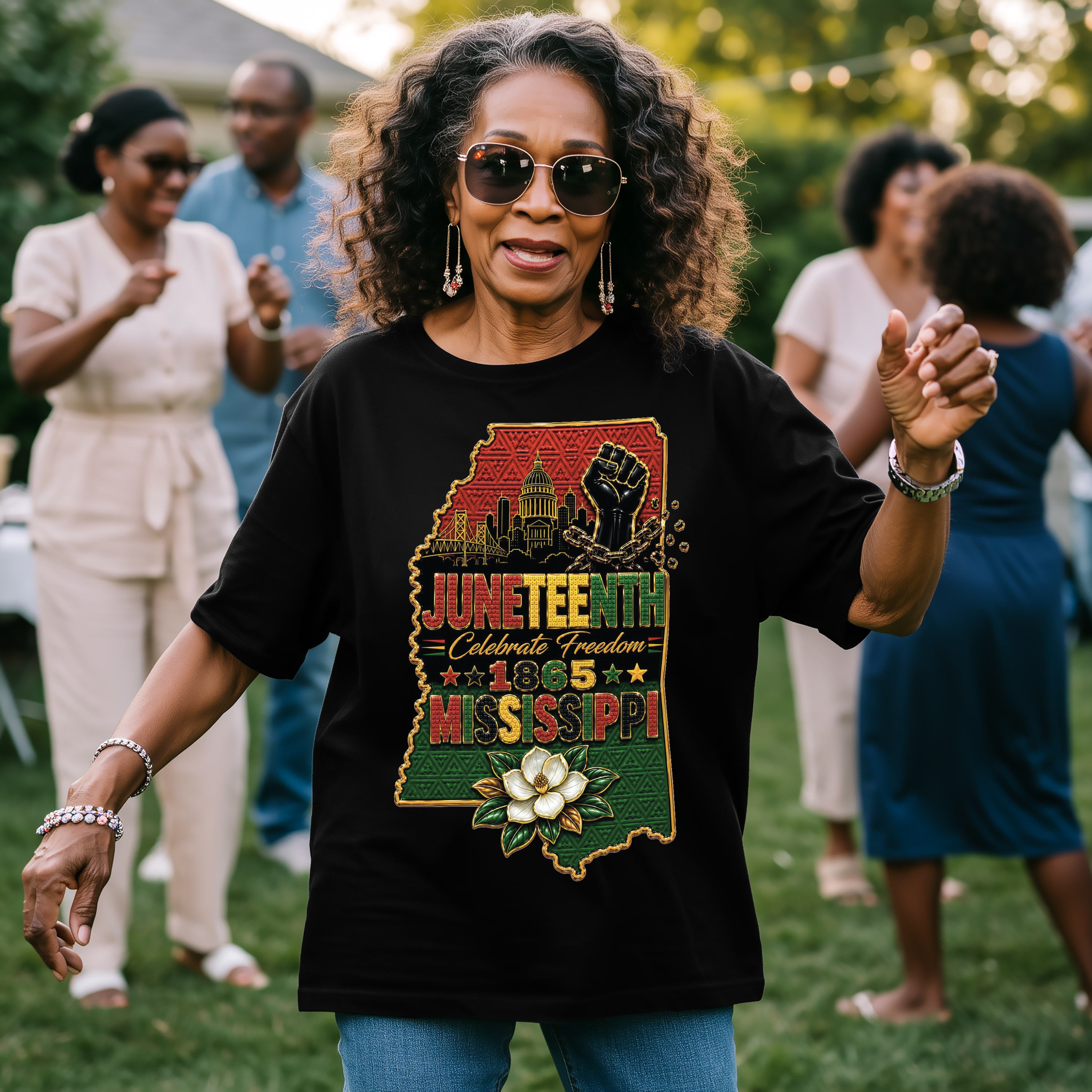 Juneteenth Freedom Celebration T‑Shirts