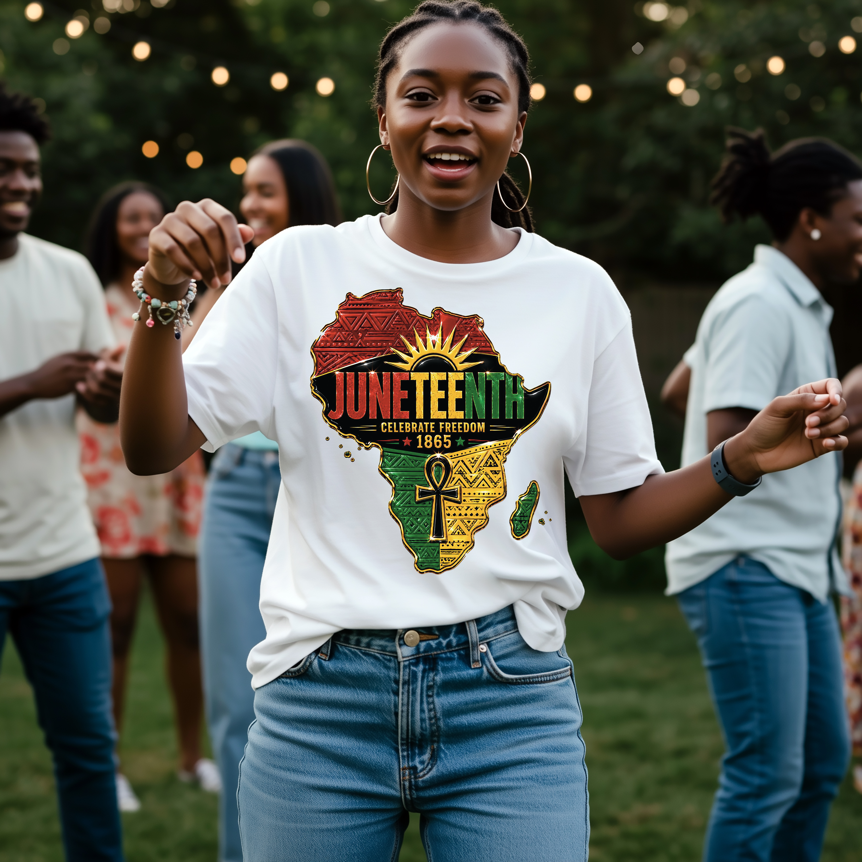 Juneteenth Freedom Celebration T‑Shirts