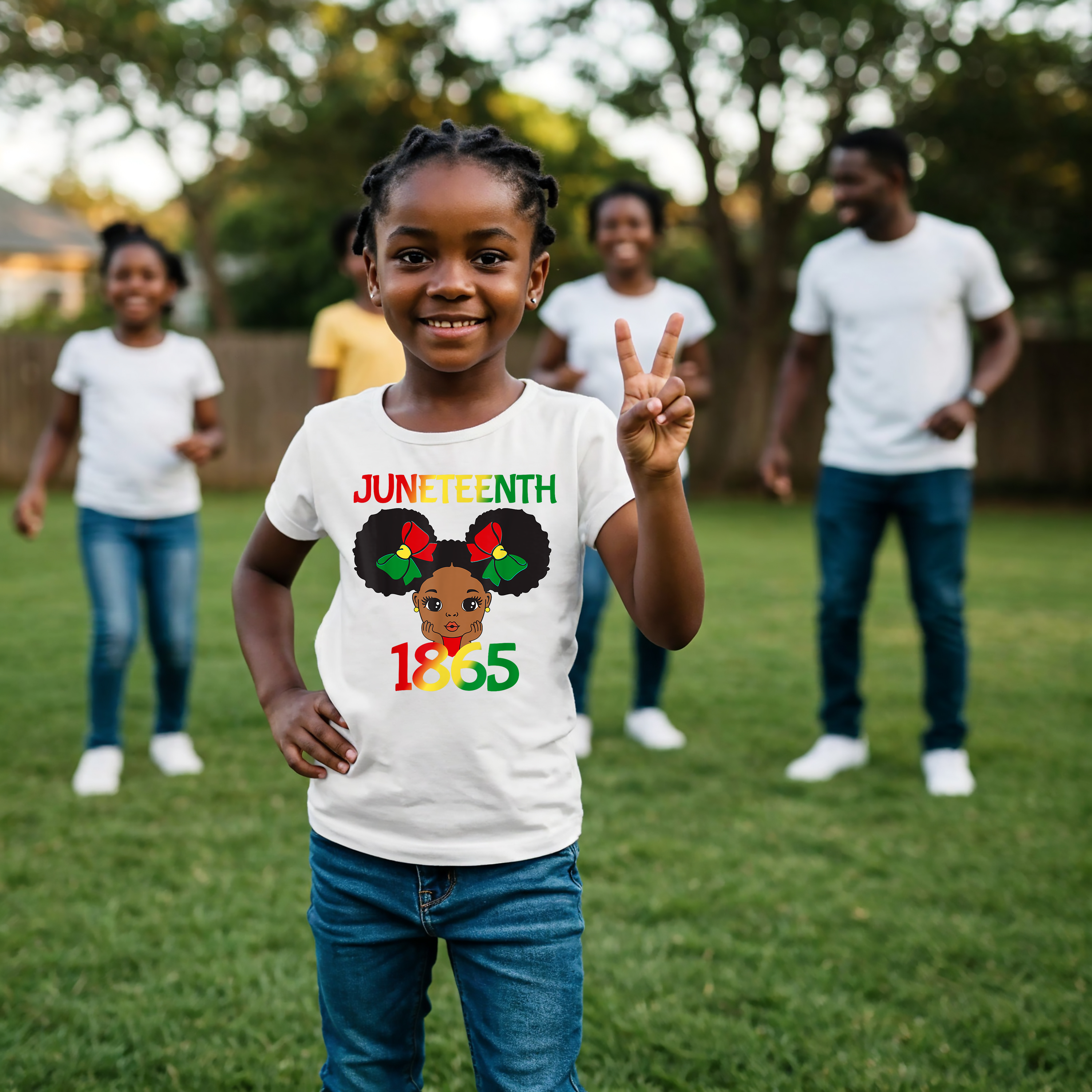 Juneteenth Afro Puffs T-Shirt