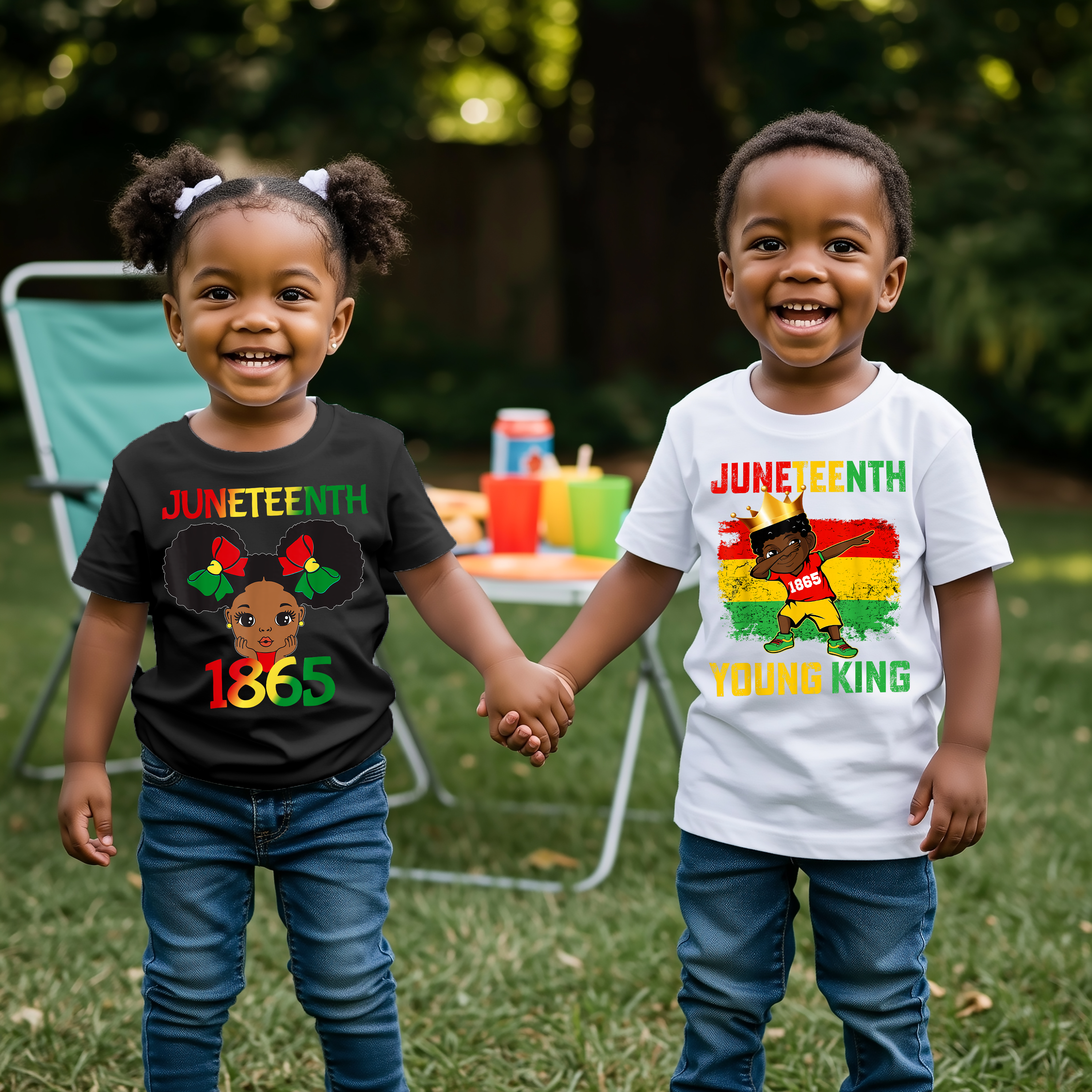 Juneteenth Afro Puffs T-Shirt