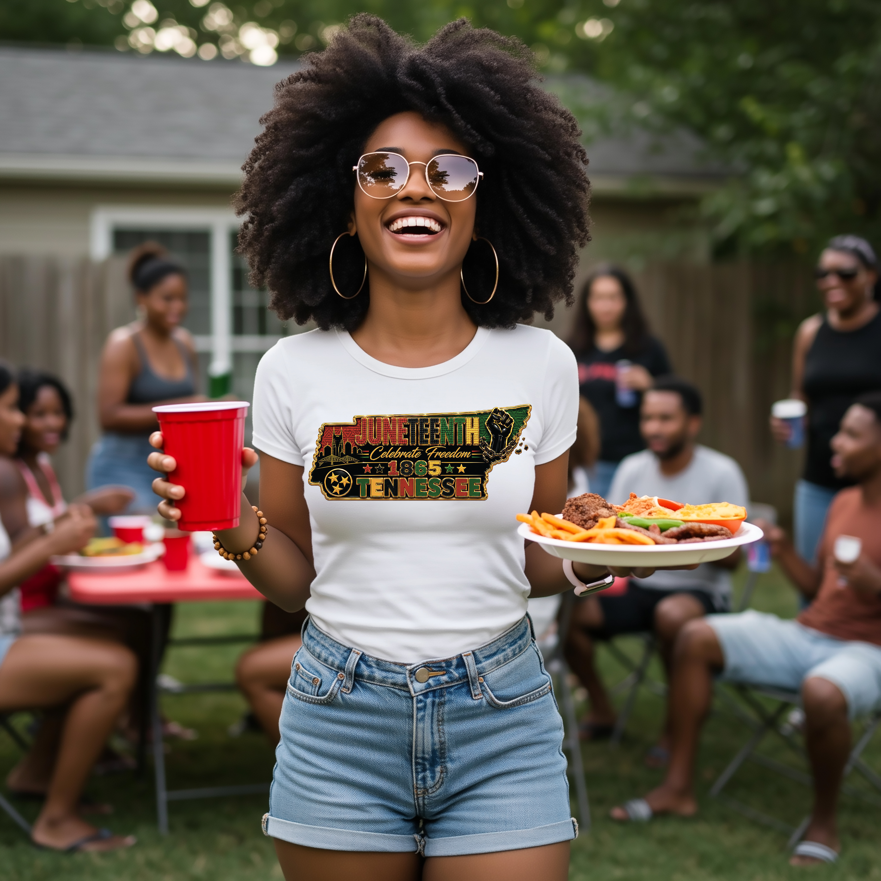 Juneteenth Freedom Celebration T‑Shirts