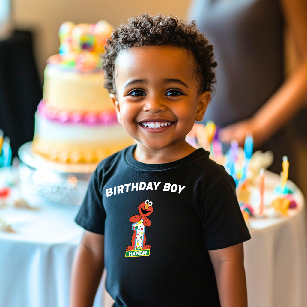 Birthday Boy Elmo Tee